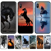 frederik great beauty horse animal phone case for xiaomi redmi 7 9t 9se k20 mi8 max3 lite 9 note 8 9s 10 pro soft silicone