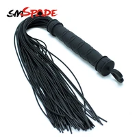 50cm black silicone novelty floggerwhip latex spanking black silicone whip sex toys for couple playing adult game byl13