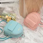 Женский рюкзак из искусственной кожи, маленькая многофункциональная сумка на плечо для девочек-подростков, Женский школьный ранец