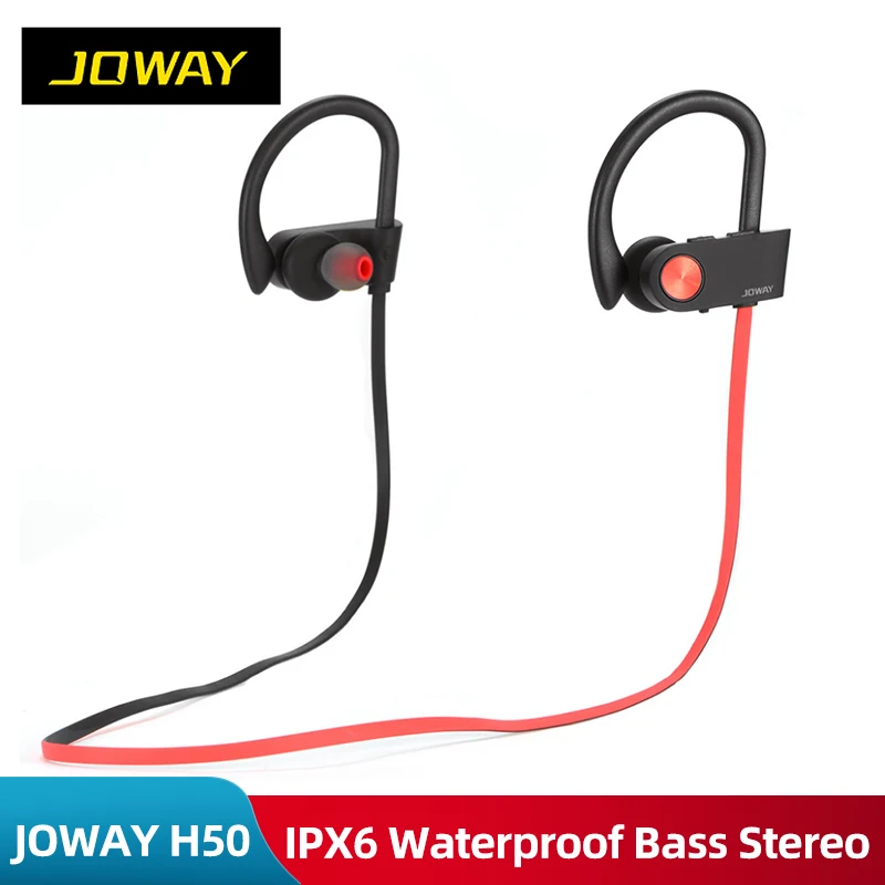 Joway H50 спортивные Bluetooth наушники IPX6 водонепроницаемые бас стерео беспроводные