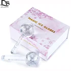 Волшебный холодный ролик для лица, шарики для массажа глаз, хоккейный энергетический кристалл, массажер для лица, уход за кожей