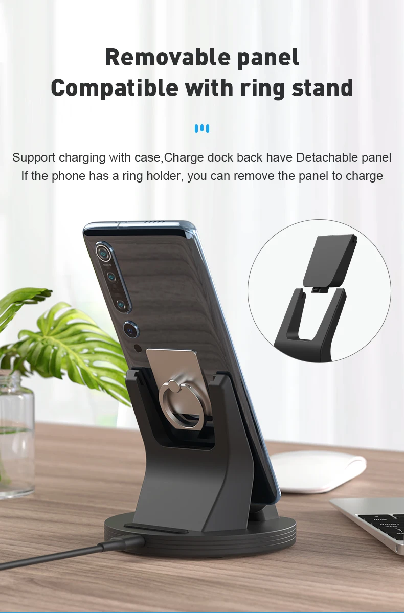 66W Magntic Charging Dock For HUAWEI For Samsung For XiaoMi Mobile Phone Stand 15W Wireless Charger For Amazfit GTR GTS wallcharger