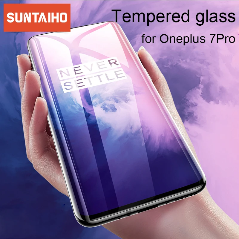 Защитное стекло Suntaiho для Oneplus 7 Pro, защитная пленка из закаленного стекла для Oneplus 7 6 5 5 T, защитное стекло One Plus
