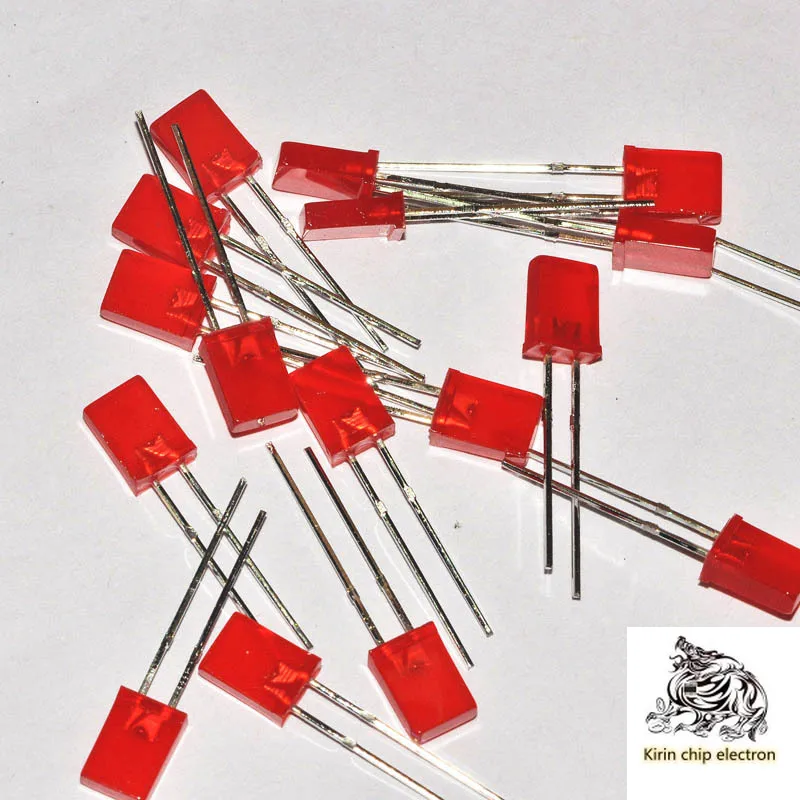 

1000/PCS/LOT LED LED LED 2*5*7MM high bright red red light