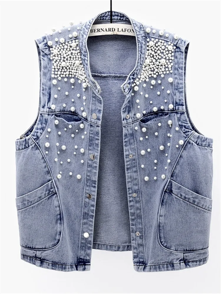 

Женский однотонный жилет с большими карманами, весна-осень 2021