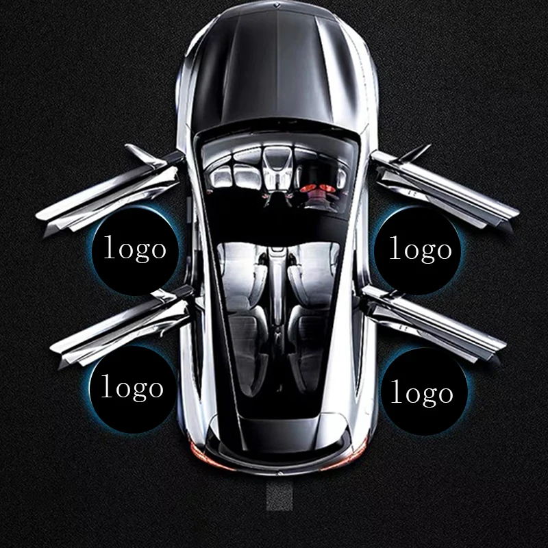 1 шт. Универсальная беспроводная дверь автомобиля Добро пожаловать свет логотип