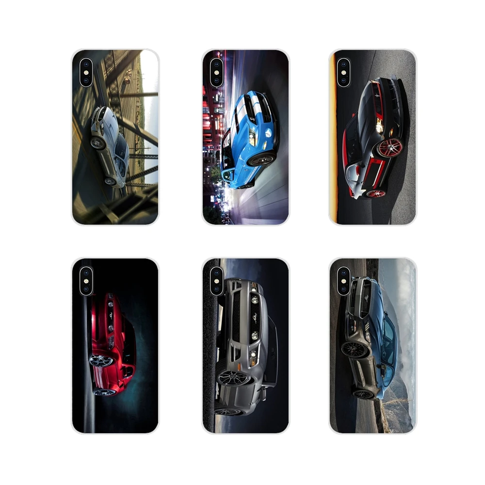 Чехлы для телефонов Samsung Galaxy S3 S4 S5 Mini S6 S7 Edge S8 S9 S10 Lite Plus Note 4 5 8 9 Ford GT Mustang Supre