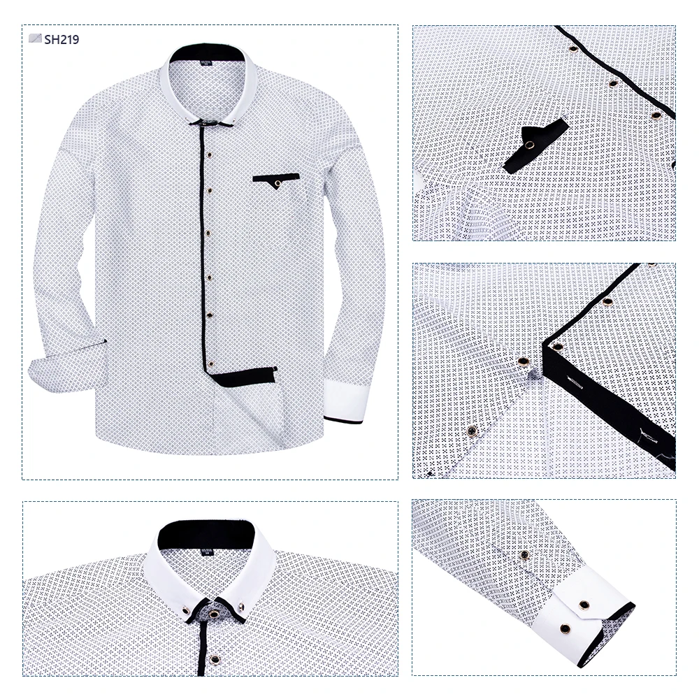 Модные Дизайнерские повседневные рубашки для мужчин облегающие мужские