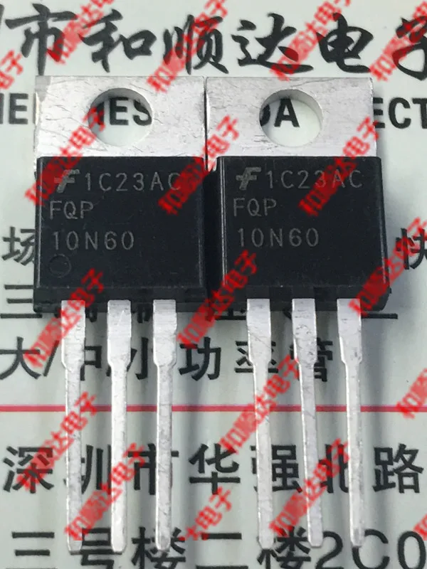 

10 шт./лот FQP10N60 new spot TO-220 600V 9.5A