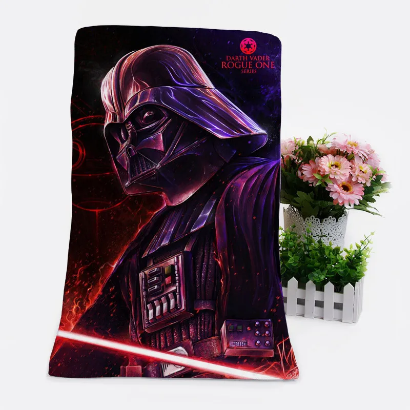 

1PCS Star War Fashion Customized Anime Bath Towels Handkerchief Soft Face Towel Cartoon Washcloth Unisex NEW