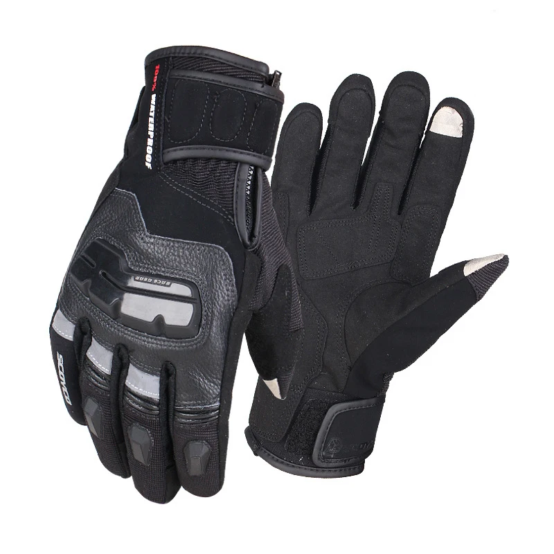 Кожаные перчатки из воловьей кожи мотоциклетные для мужчин скалолазания и