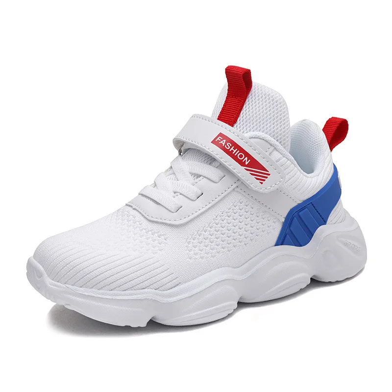 

2020 Boys sneakers Breathable mesh black shoes for big children's shoes primary school Kid's Sports shoes sneakers size 28-36