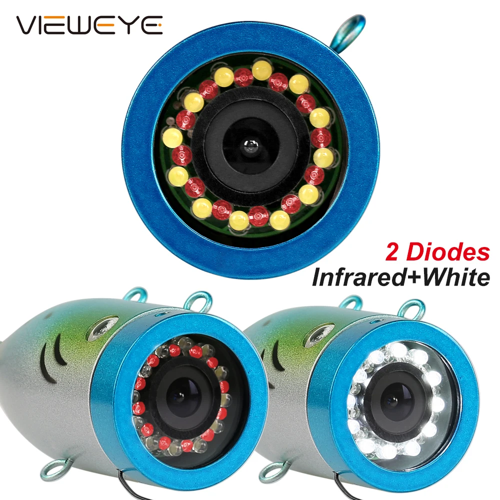 Подводная рыболовная камера ViewEye с 2 диодами аксессуары для рыболокатора 7 дюймов