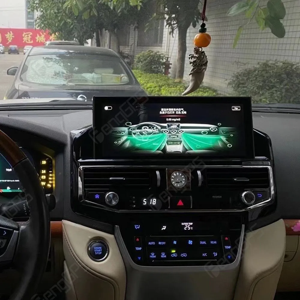 Автомагнитола 12 3 дюйма для TOYOTA Land Cruiser 200 LC200 2016 2021 Android 2 din GPS мультимедийный плеер
