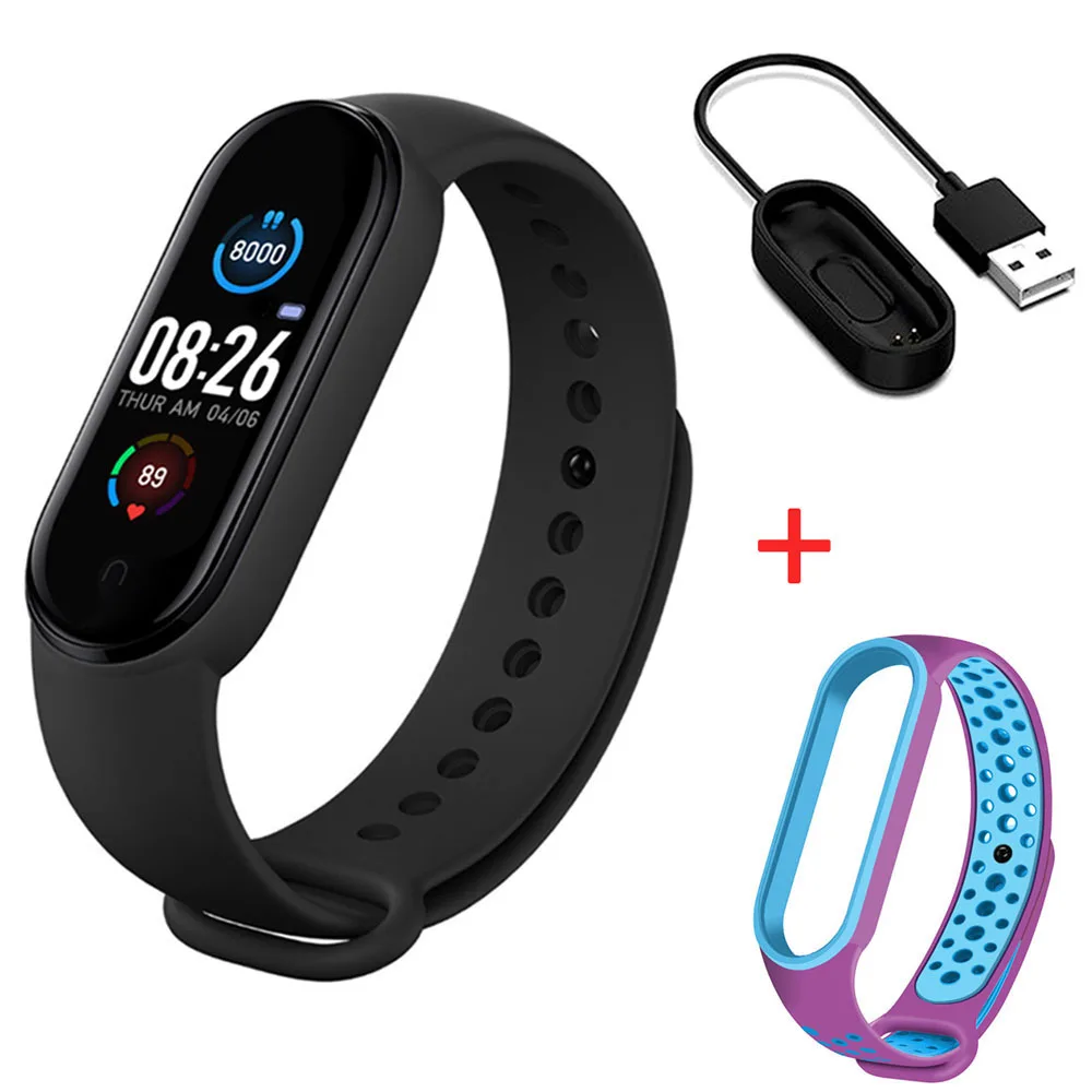 

Смарт-часы M5 смарт-браслет спортивный фитнес-трекер Шагомер монитор сердечного ритма кровяного давления Bluetooth-совместимый браслет
