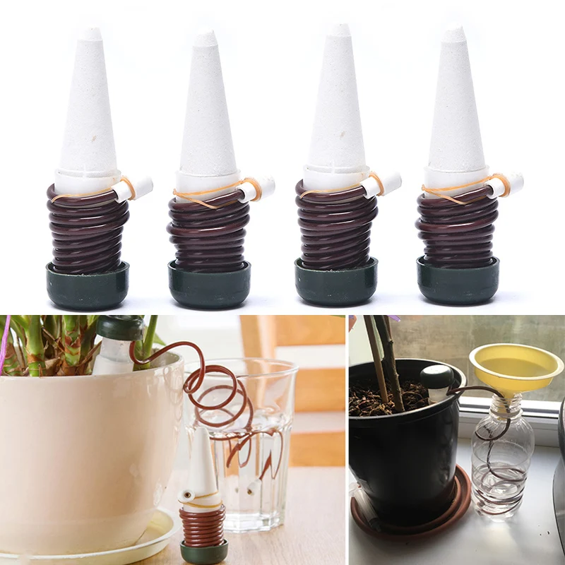 

Автоматический самополивочный датчик, керамические шипы для растений, креативное Капельное устройство для садоводства, цветочного горшка,...