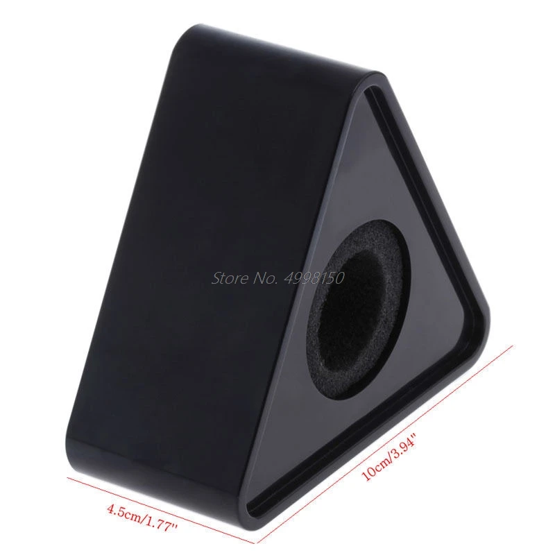 ABS пластиковый микрофон для интервью треугольный логотип флаг станция