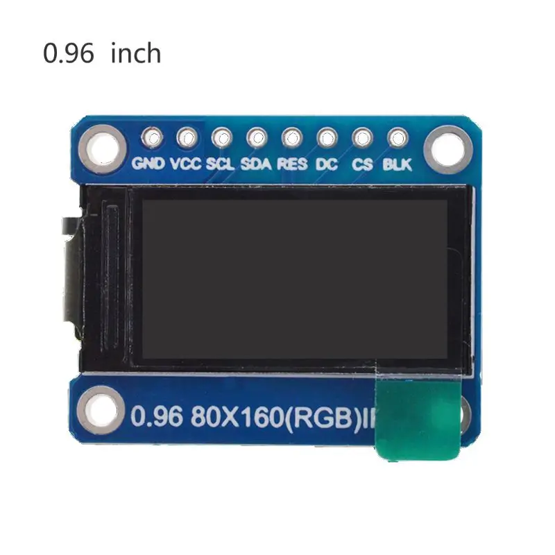 TFT дисплей 0 96 1 3 44 8 дюймов IPS 7P SPI HD 65K полноцветный ЖК модуль ST7735 / ST7789 Привод IC 80*160