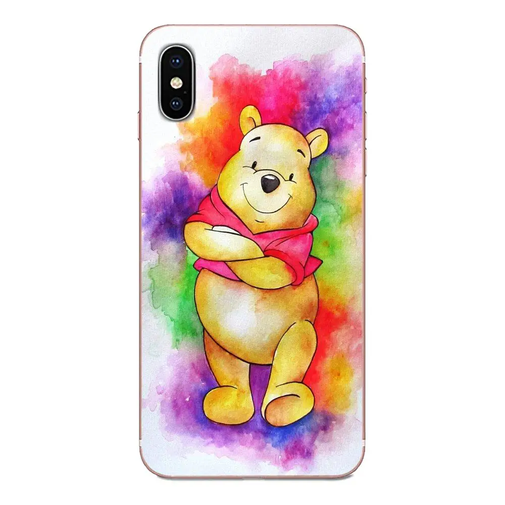 Резиновая Винни Пуха для Galaxy J1 J2 J3 J330 J4 J5 J6 J7 J730 J8 2015 2016 2017 2018 mini Pro мягкий Новый