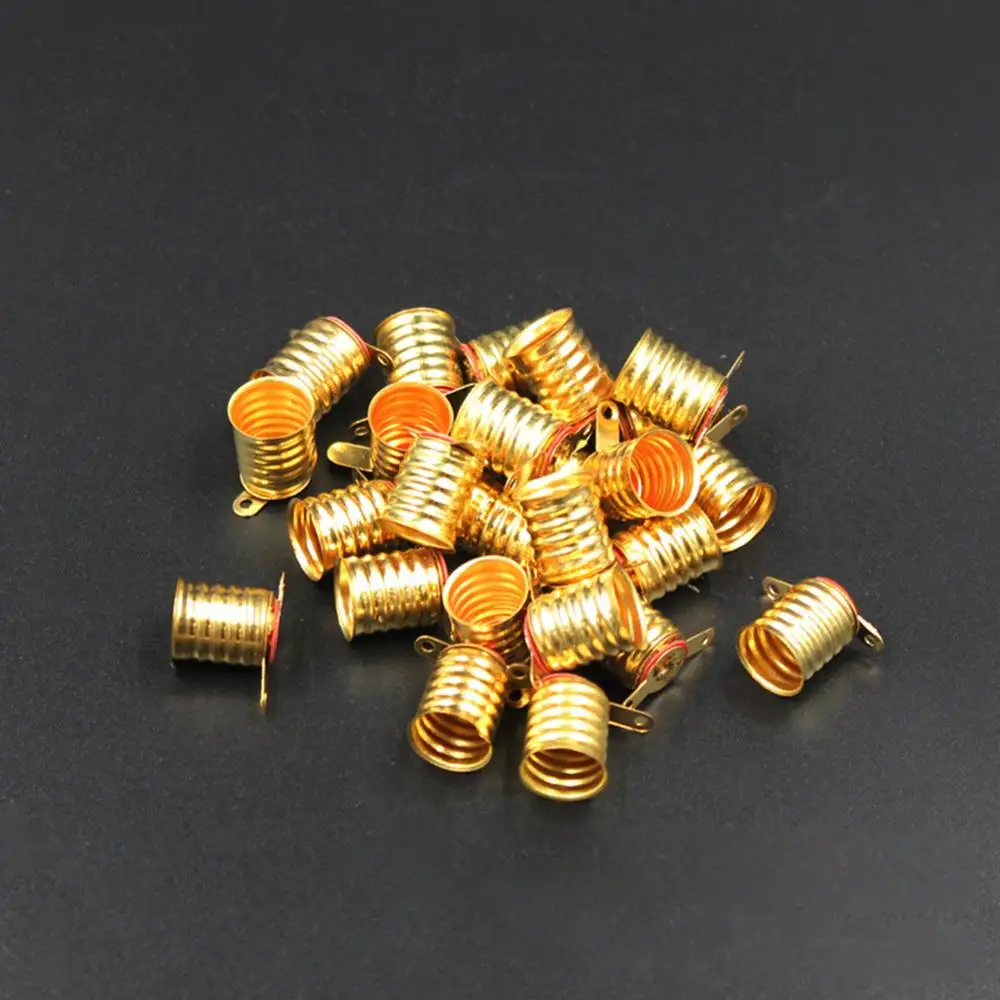 1 шт. прямые Медь латунь светильник винт для лампочки База мини Размеры держатель