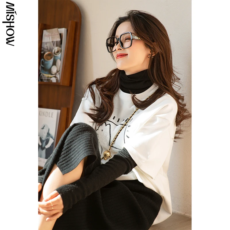 : Для 2020 футболки на зиму Милые украшения в виде цветов Женские туфли Альпака