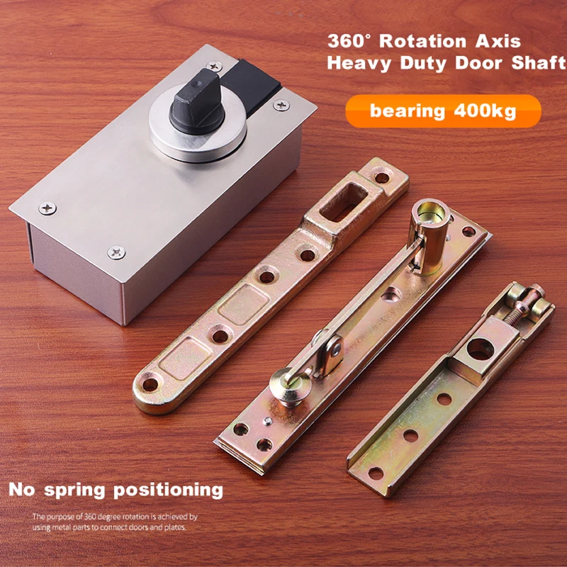 1 комплект вращающаяся на 360 градусов ось сверхмощный шарнирный Вал двери нет