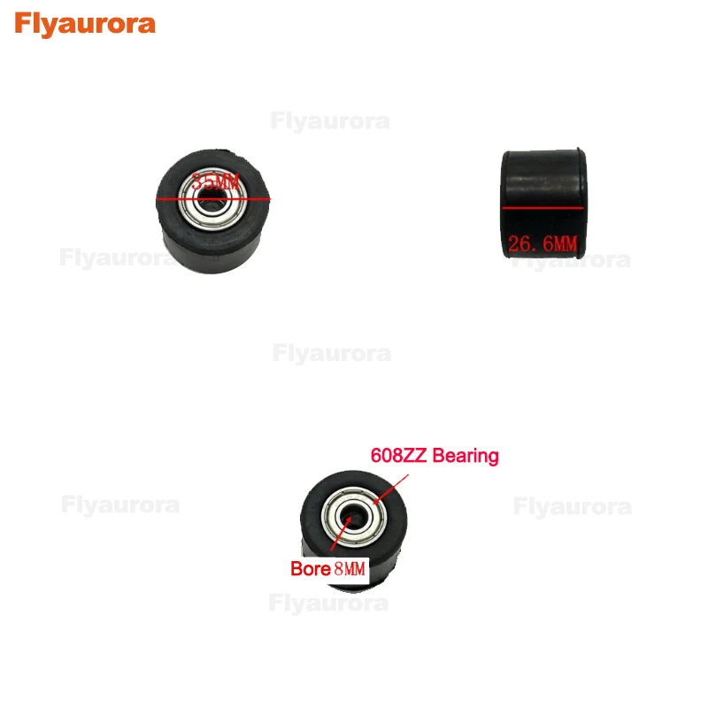 Внедорожный мотоцикл резиновый и Железный цепной натяжитель шкив