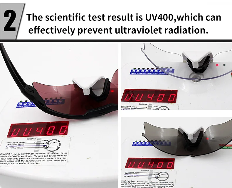 2 комплекта антизапотевающих армейских защитных солнцезащитных очков 0 мм с 5