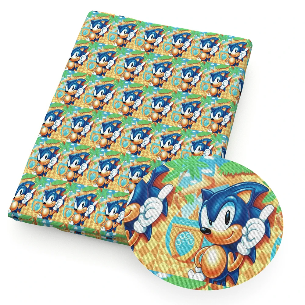 50*145 см с рисунком героев мультфильмов в стиле пэчворк полиэстер хлопковая ткань