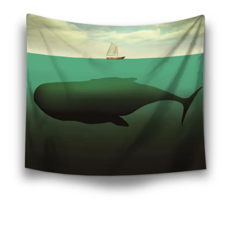 Настенный гобелен с изображением ночного звездного неба, напечатанный натуральный пейзаж, гобелен, декор для гостиной, одеяло, коврик для йоги, гобелен Tapiz - Цвет: 53