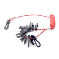 boat motor outboard engine emergency safety switch connector lanyard