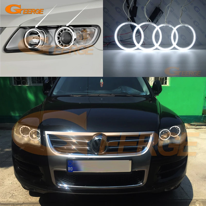 Для Volkswagen VW Touareg 7L 2003 2004 2005 2006 2007 2008 2009 2010 отличный ультра яркий комплект CCFL