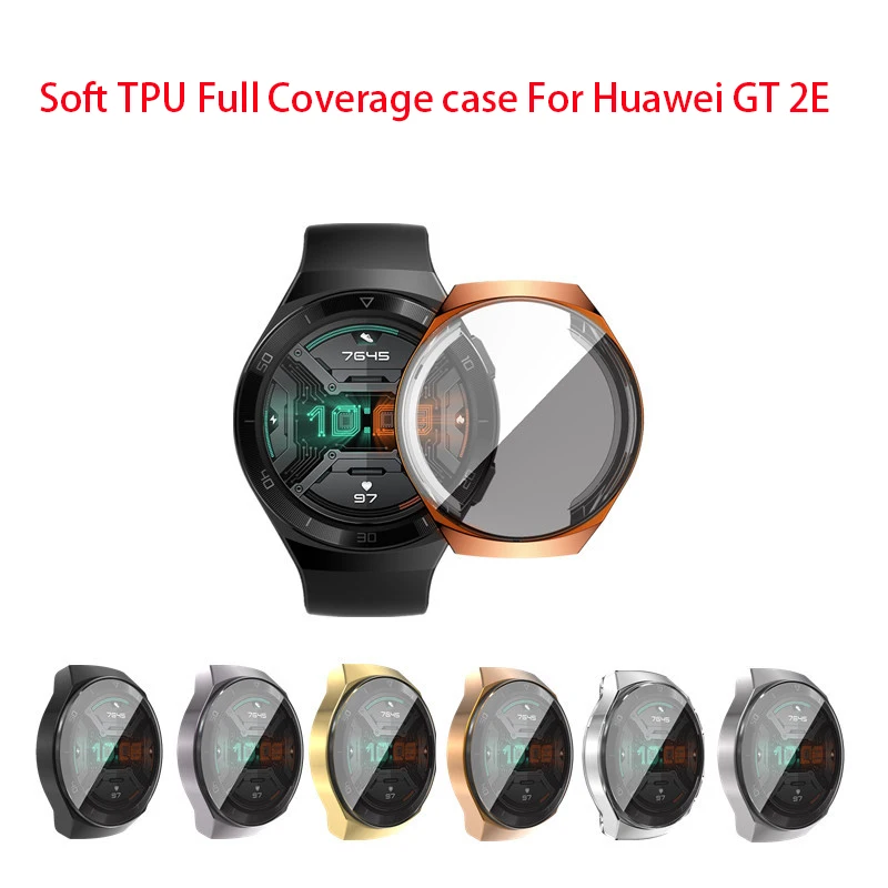 

Мягкий защитный чехол для Huawei Watch GT 2E, чехол-бампер из ТПУ с полным покрытием, аксессуары для часов GT2E
