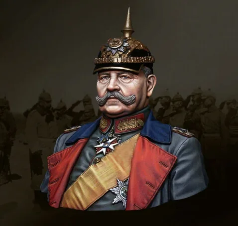 1/10 Набор для моделирования из смолы бюст пол вон хинденбург | Игрушки и хобби