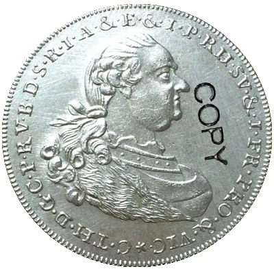 

Копия немецких монет 1790