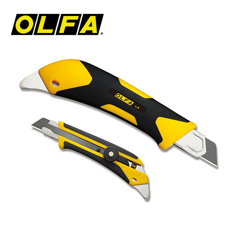 OLFA 192B L 5 X Дизайн 18 мм ComfortGrip Серии Heavy duty резак стекловолокно армированный