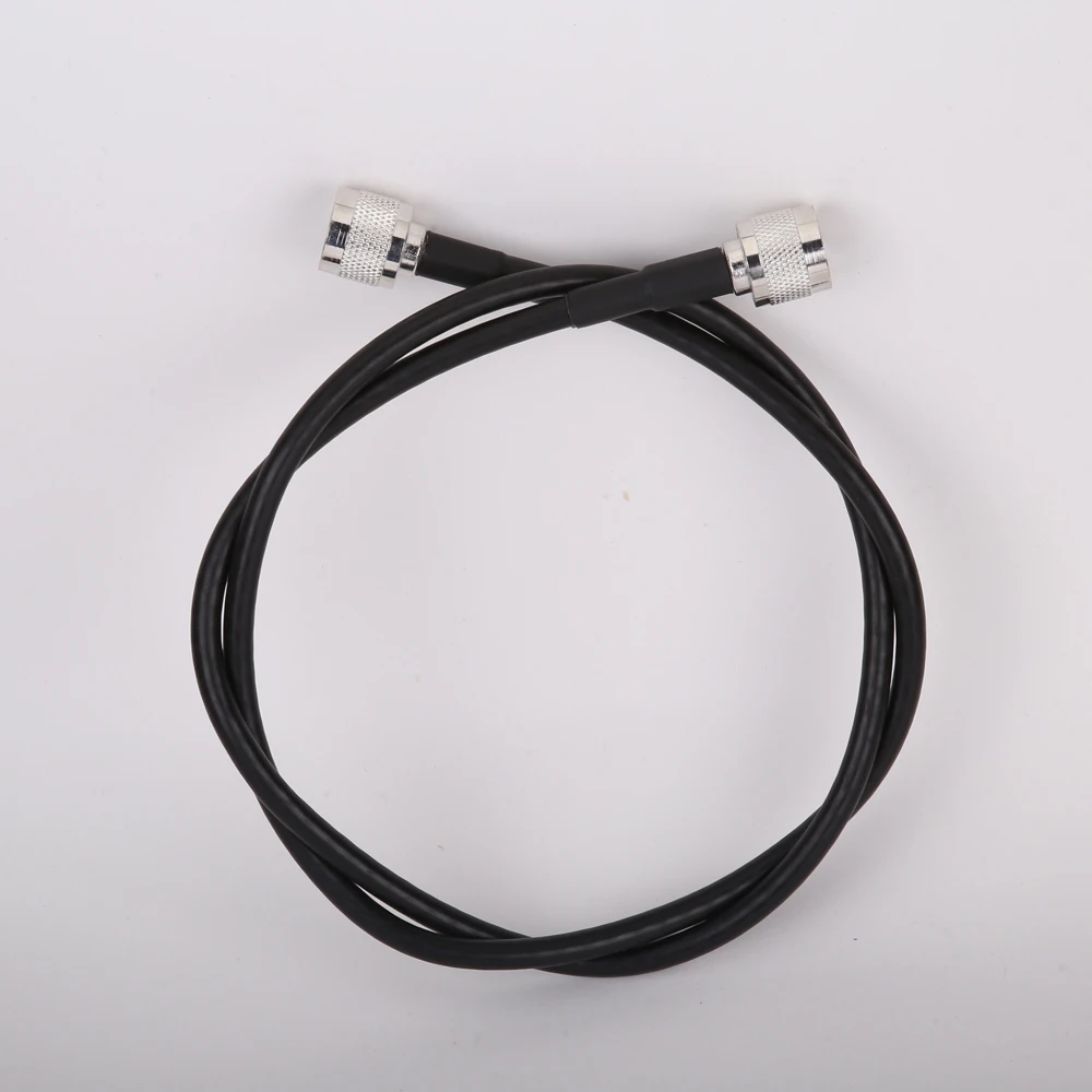 1 м RG6 низкие потери коаксиальный кабель 50ohm N штыревой в Мужской Разъем Связь для