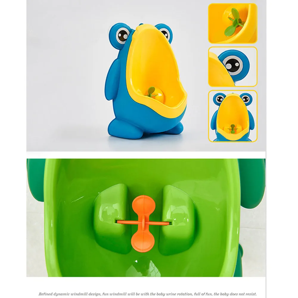 Лягушка детский горшок туалет писсуар для мальчиков Писсуар тренировки детей
