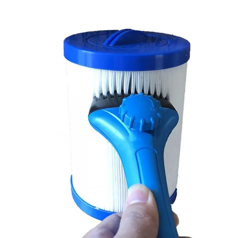 

Protable Handheld Paper Core Filter Cleaner for Swimming Pool Cleaning Equipment Adjustable Fittings Accessories