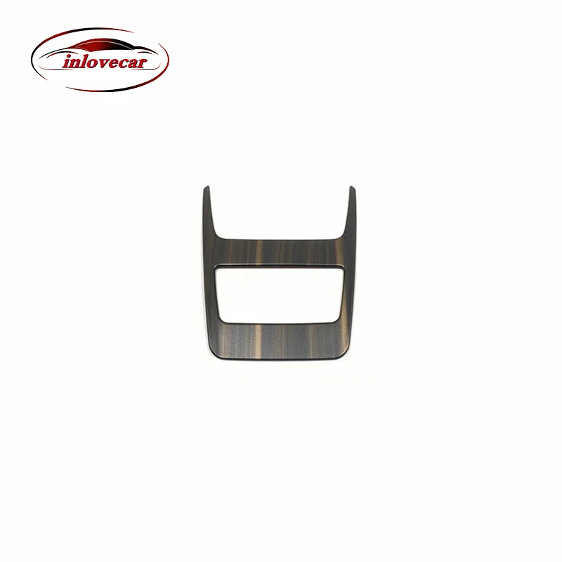 

1PCS ABS Wood grain Car front reading Lampshade panel Cover Trim Sticker For Toyota Harrier 2020 2021 Interior Accessories LHD