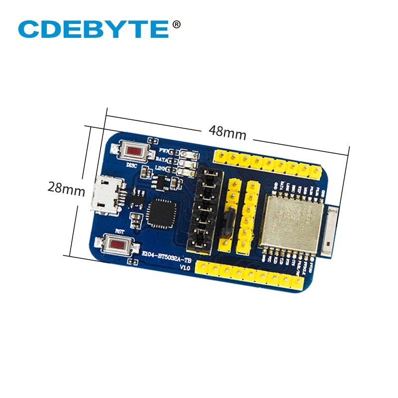 

E104-BT5032A-TB nRF52832 USB Test Board Bluetooth Module BLE 5.0 For UART E104-BT5032A