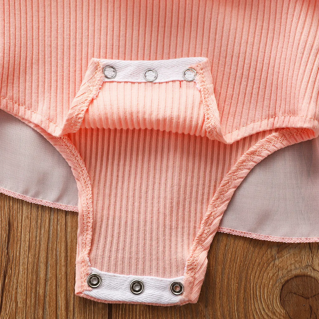 Комбинезон из фатина с длинными рукавами для новорожденных и маленьких девочек