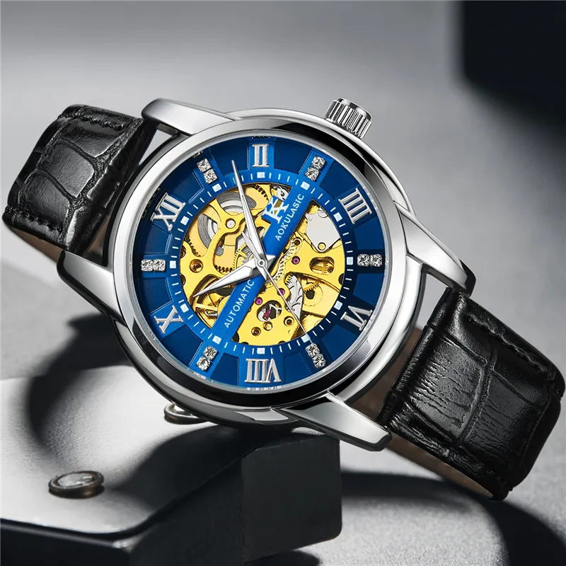 AOKULASIC автоматические механические мужские наручные часы военный армейский Спорт