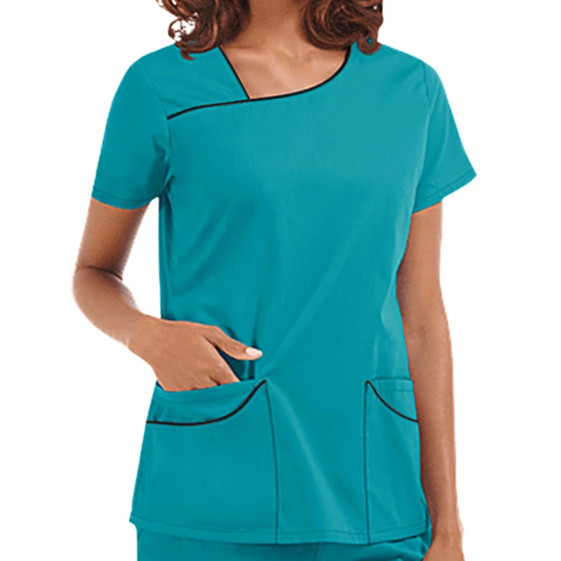 

Medical Operating Room Comfortable Nurse Uniform Clinic Clinical Surgery Work Clothes Short Sleeve Skin Management Overalls