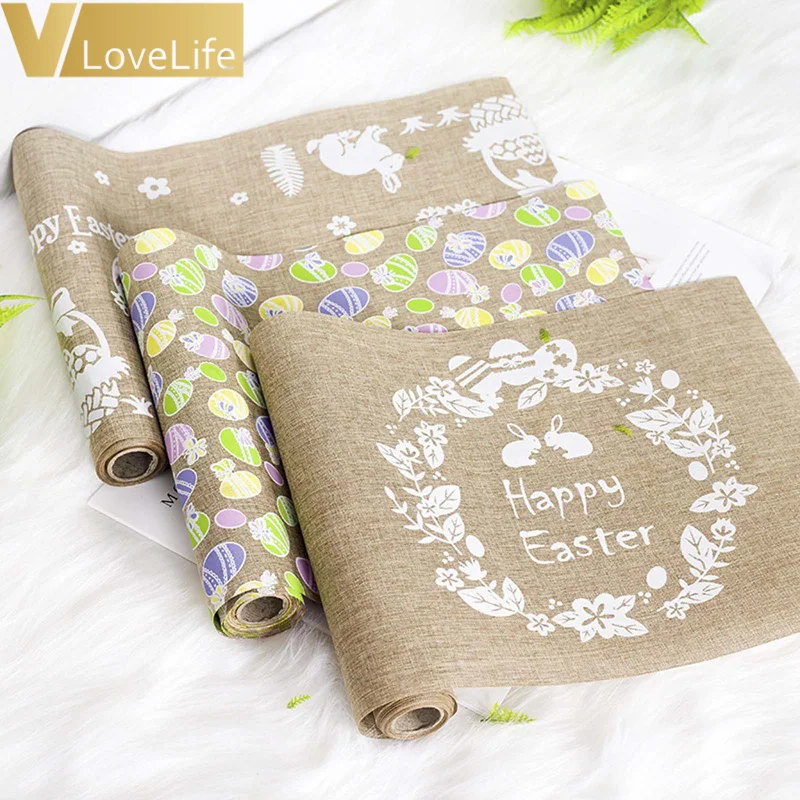 Пасхальная скатерть для стола пасхальные украшения салфетка чая кофе кухни
