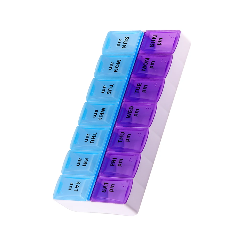 7 Days Weekly Pill Case Medicine Tablet Dispenser Organizer Box Splitters Storage Container | Дом и сад