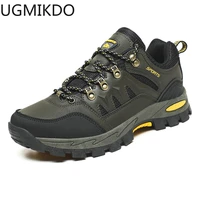men hiking shoes high quality sneakers trekking mountain waterproof climbing athletic men outdoor sport shoes