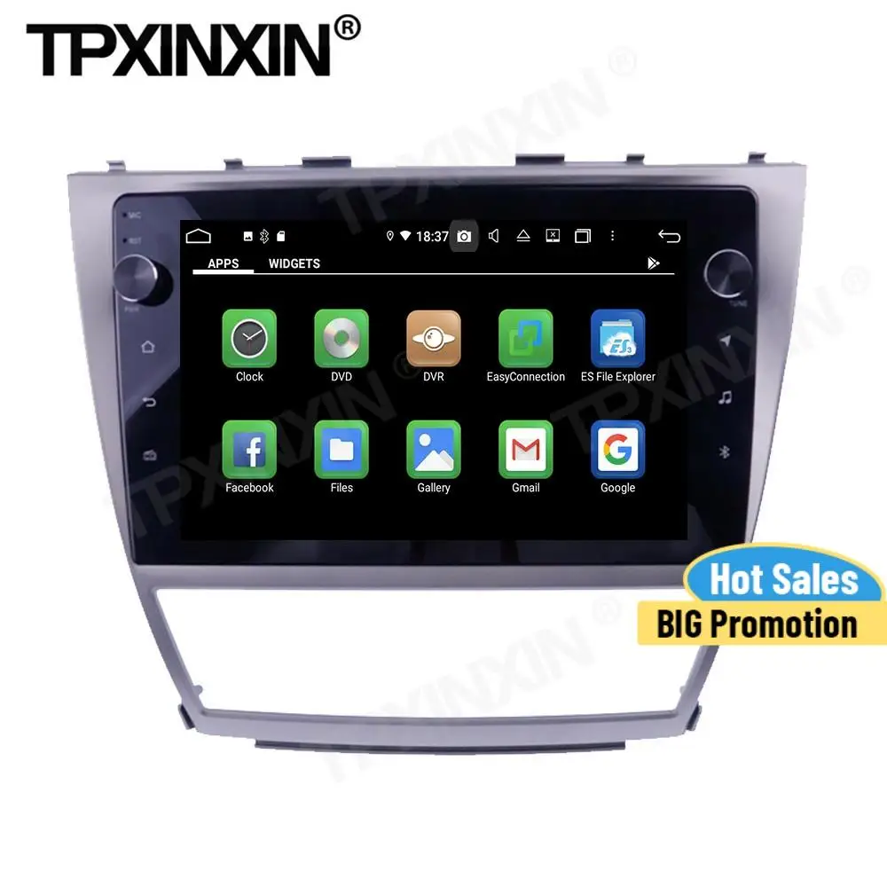 

Carplay Автомагнитола 2 Din стерео с экраном Android для Toyota Camry 2006 2007 2008 2009 2010 2011 IPS GPS плеер аудио головное устройство