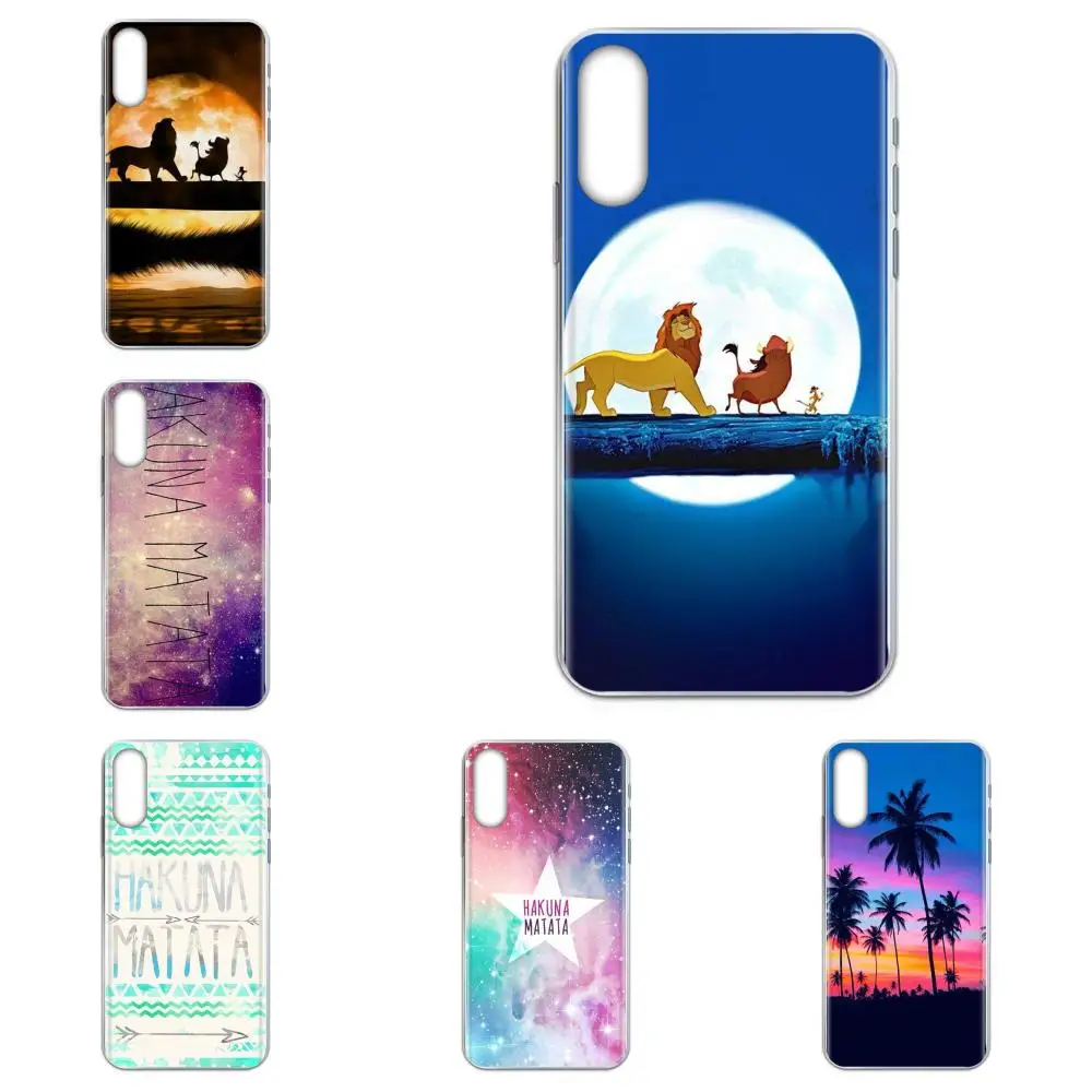 Fundas Infinity Акуна Матата Король Лев для Huawei Честь 4C 5A 5C 5X 6 6A 6X 7 7A 7C 7X 8 8C 8S 9 10 10i 20 20i Lite