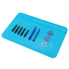 11 в 1 мобильный телефон набор инструментов для ремонта с пайки коврик набор отверток для iPhone Xiaomi остриём, набор ручных инструментов